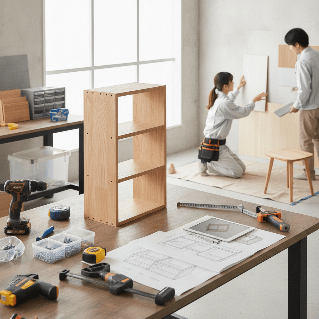 【初心者向け】DIY失敗ゼロ!基本工程と賃貸でも安心の可逆性・汎用性ガイド