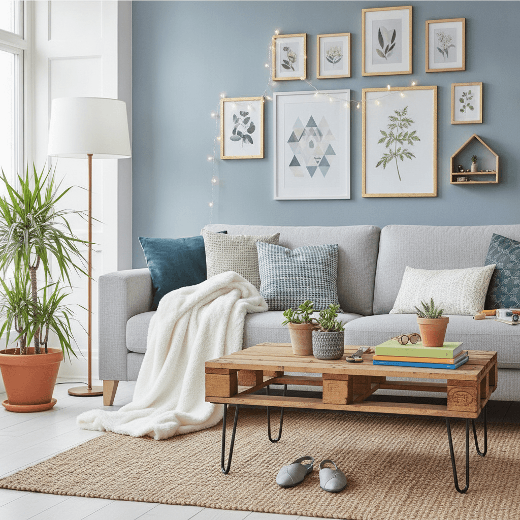 おしゃれな部屋に模様替え:低予算で実現する賢いインテリアDIY術